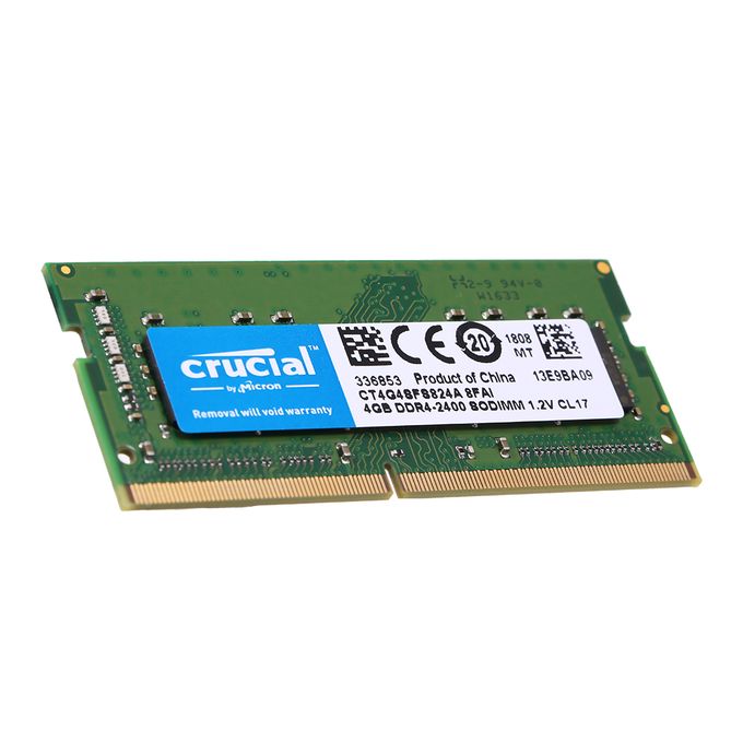 Crucial 16GB Single DDR4 2666 MT/s (PC4-21300) DR X8 SODIMM 260-Pin Laptop Memory - CT16G4SFD8266