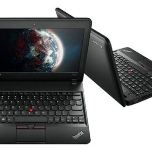 Lenovo Thinkpad X131e, Intel Core i3 3227U Processor, 4GB RAM, 320GB SATA HDD, 12" LED backlight 1366 x 768 (HD), Windows 10 Pro - Black